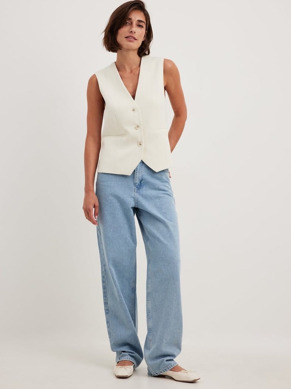 Na-kd Loose Mid Waist Jeans | size 36 - Picture 3 of 13